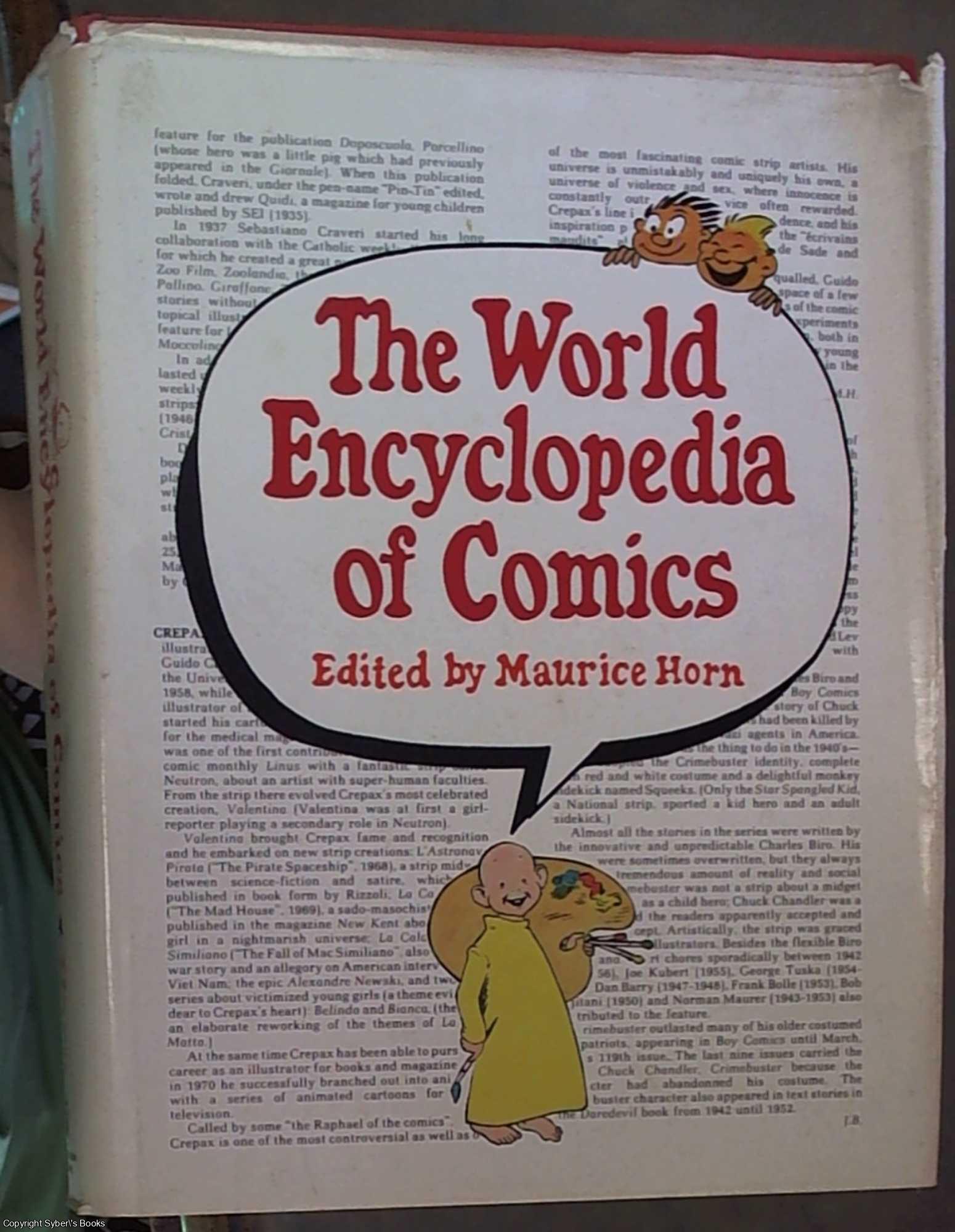 Horn, Maurice -- Editor - The World Encyclopedia of Comics