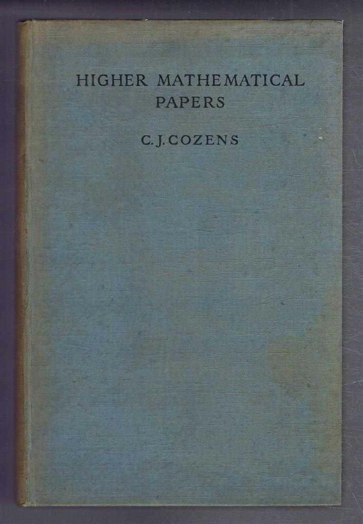 C J Cozens - Higher Mathematical Papers