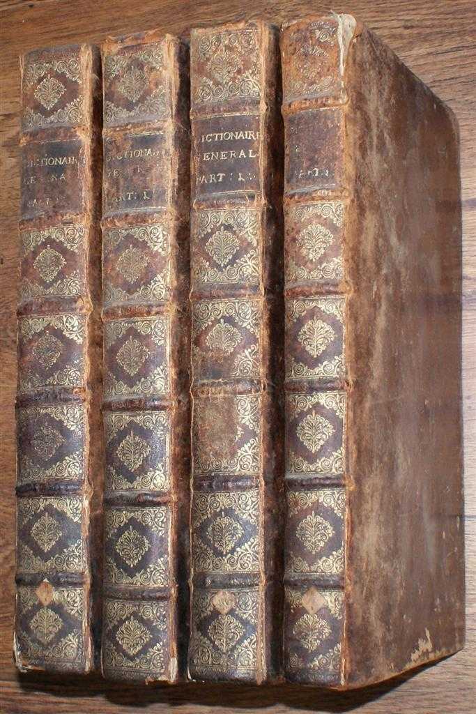 Louis (Lovys) Moreri - Le Grande Dictionaire Historique, ou Le Me'Lange Curieux de L'Histoire Sacre'e et Profane, Qui Contient en Abbrege: Les Vies de Patriaches, Des Iuges et Des Rois de l'Ancien Testament etc. 2 volumes bound in 4