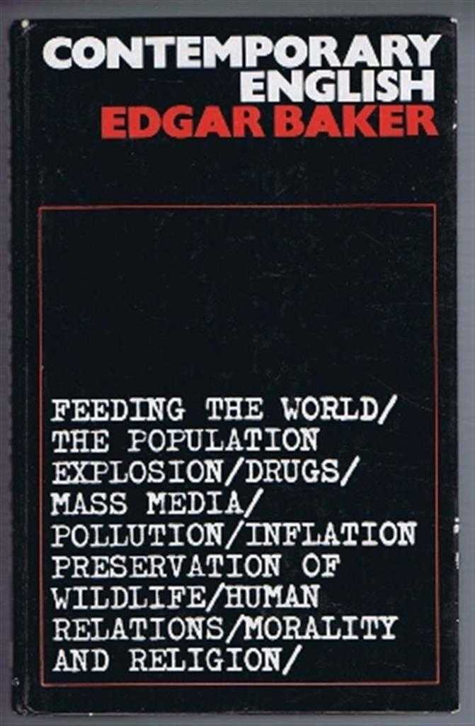 Edgar Baker - Contemporary English