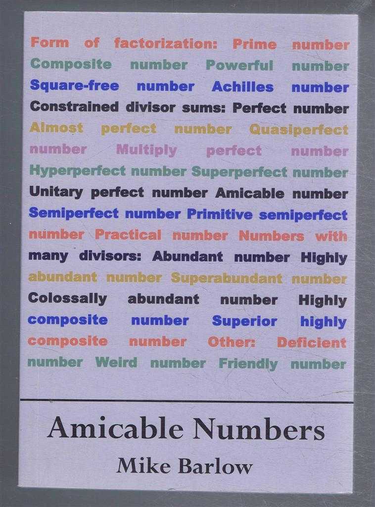 Mike Barlow - Amicable Numbers