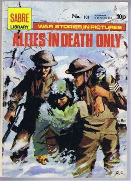 Unknown - Allies in Death Only, Sabre Library, War Stories in Pictures No. 101