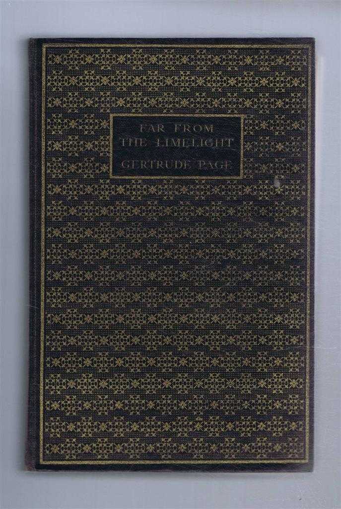 Gertrude Page - Far From the Limelight