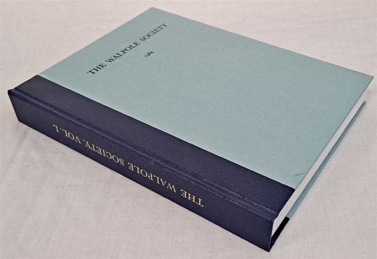 William L.Pressly; Fintan Cullen; Iain Gordon Brown; Howard Colvin - The Fiftieth Volume of the Walpole Society 1984