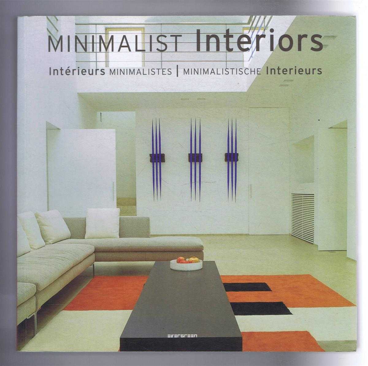 Simone Schleifer (Ed.); Trans. by Matthew Connell - Minimalist Interiors