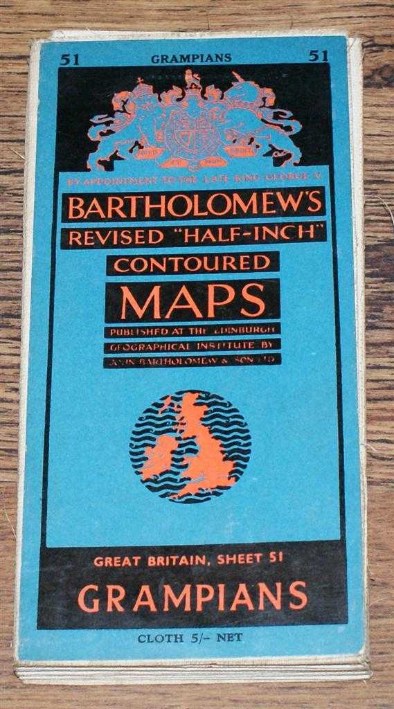 John Bartholomew & Son Ltd. - Grampians - Bartholomew's Revised 