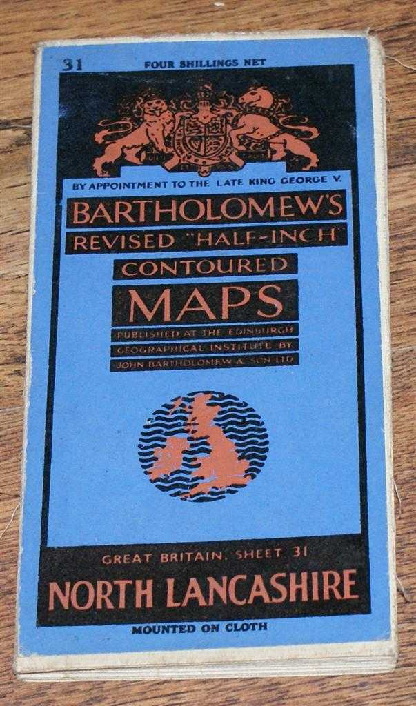 John Bartholomew & Son Ltd. - North Lancashire and Isle of Man - Bartholomew's Revised 