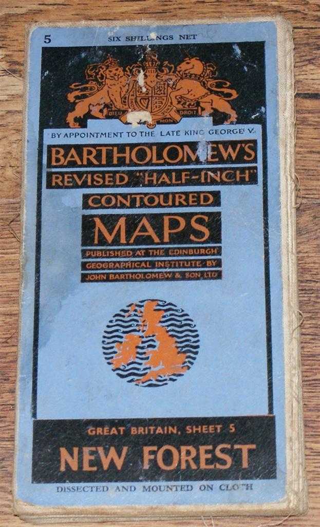 John Bartholomew & Son Ltd. - New Forest - Bartholomew's Revised 