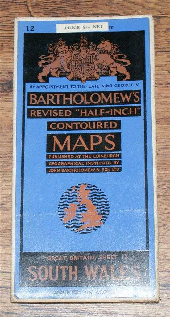 John Bartholomew & Son Ltd. - South Wales - Bartholomew's Revised 