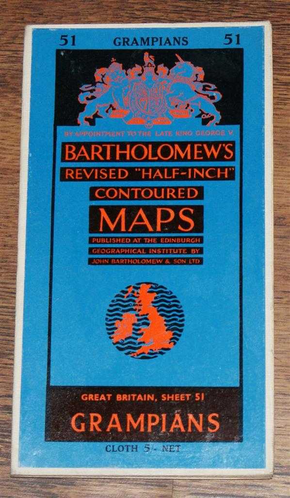 John Bartholomew & Son Ltd. - Grampians - Bartholomew's Revised 