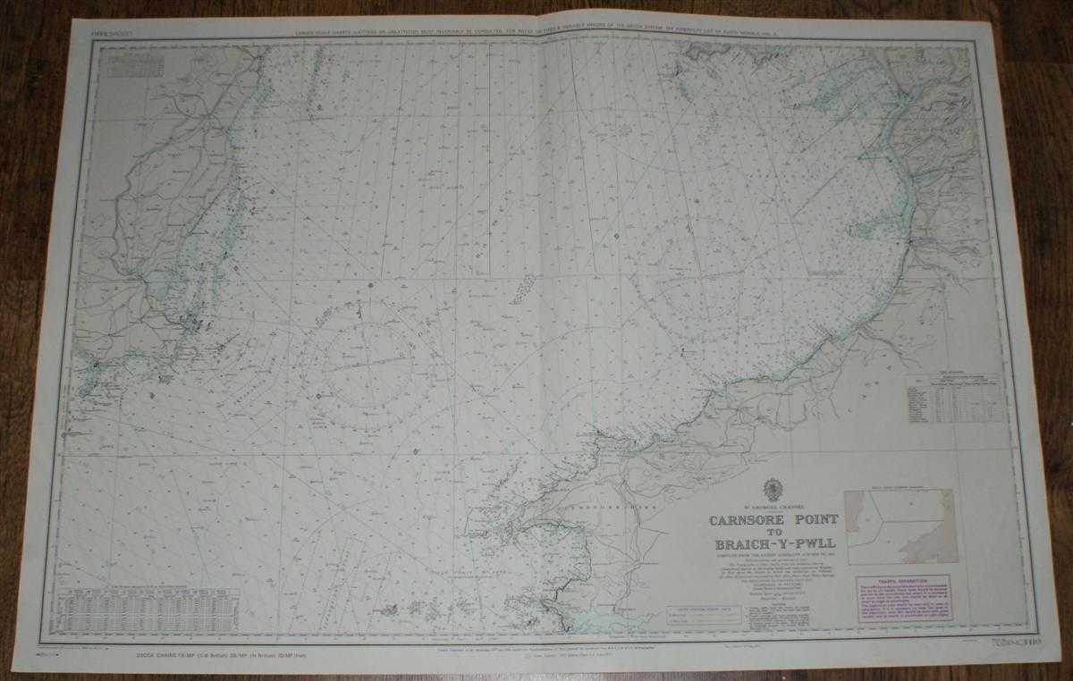 Admiralty - Nautical Chart No. L(D)(MC)1410 St. Georges Channel - Carnsore Point to Braich-Y-Pwll