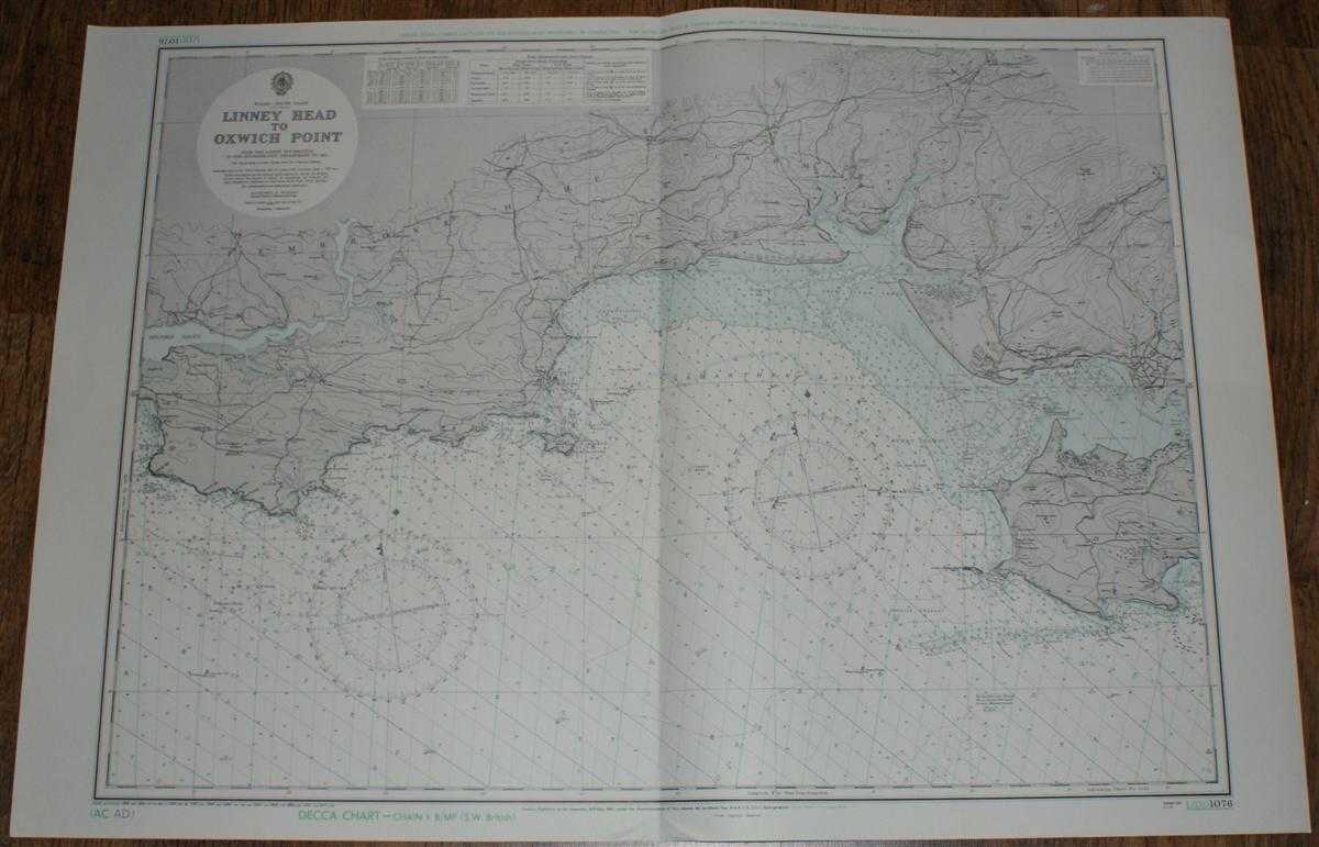 Admiralty - Nautical Chart No. L(D1)1076 Wales - South Coast, Linney Head to Oxwich Point