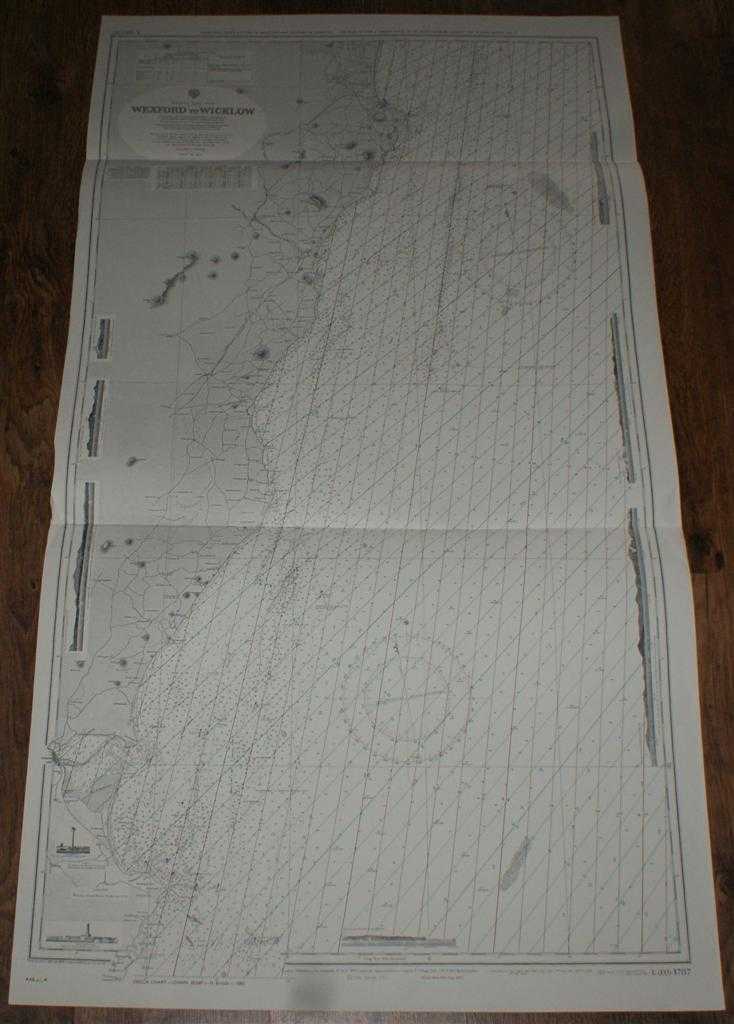 Admiralty - Nautical Chart No. L(D3)1787 Ireland - East Coast, Wexford to Wicklow