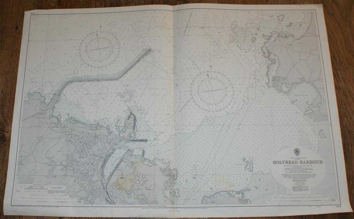 Admiralty - Nautical Chart No. 2011 Wales - North Coast, Holyhead Harbour