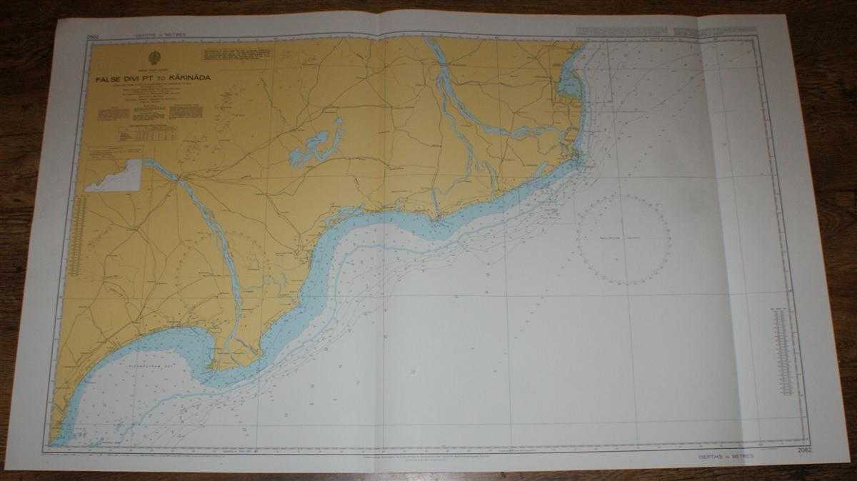 Admiralty - Nautical Chart No. 2062 India - East Coast, False Divi Pt. to Kakinada