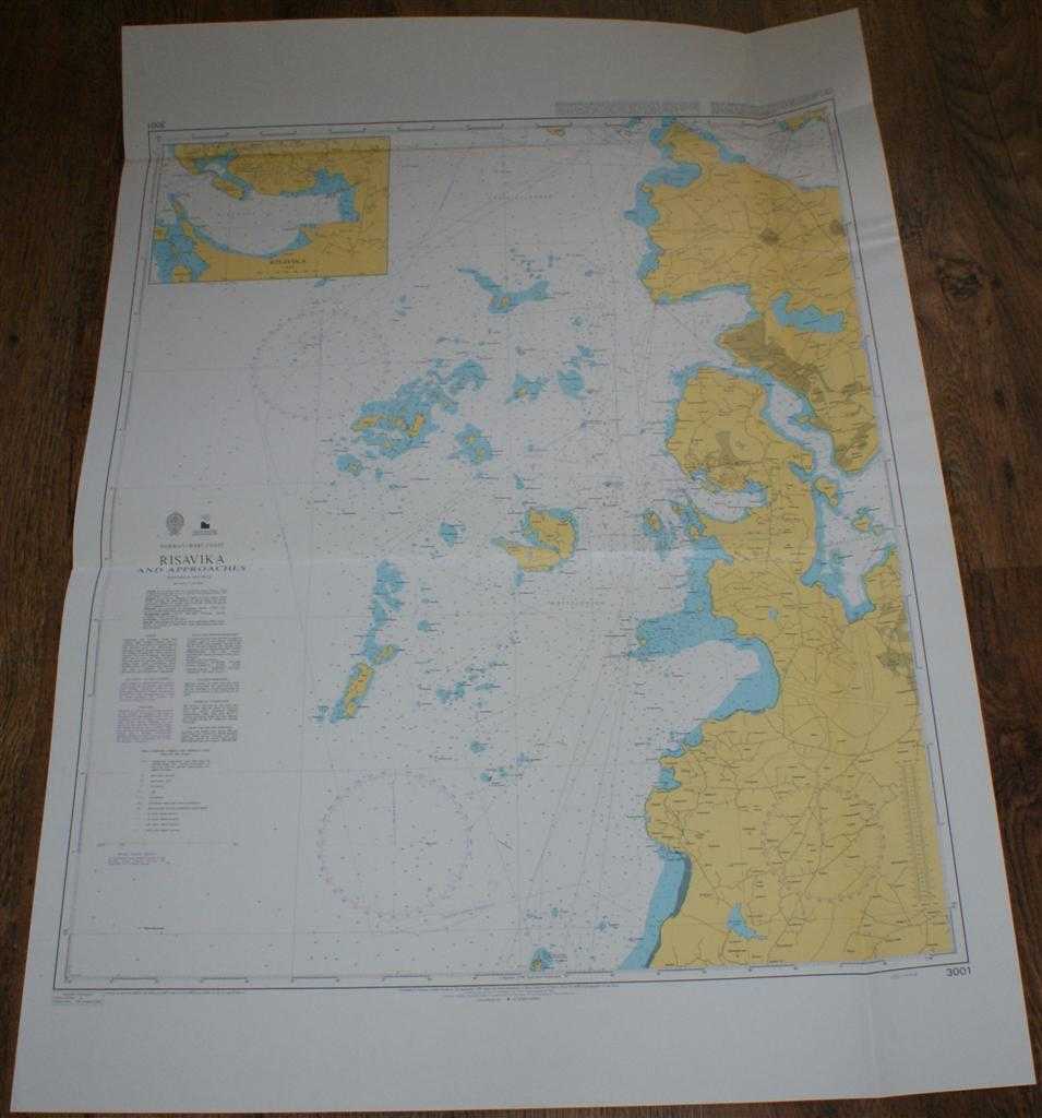 Admiralty - Nautical Chart No. 3001 Norway - West Coast, Risavika and Approaches
