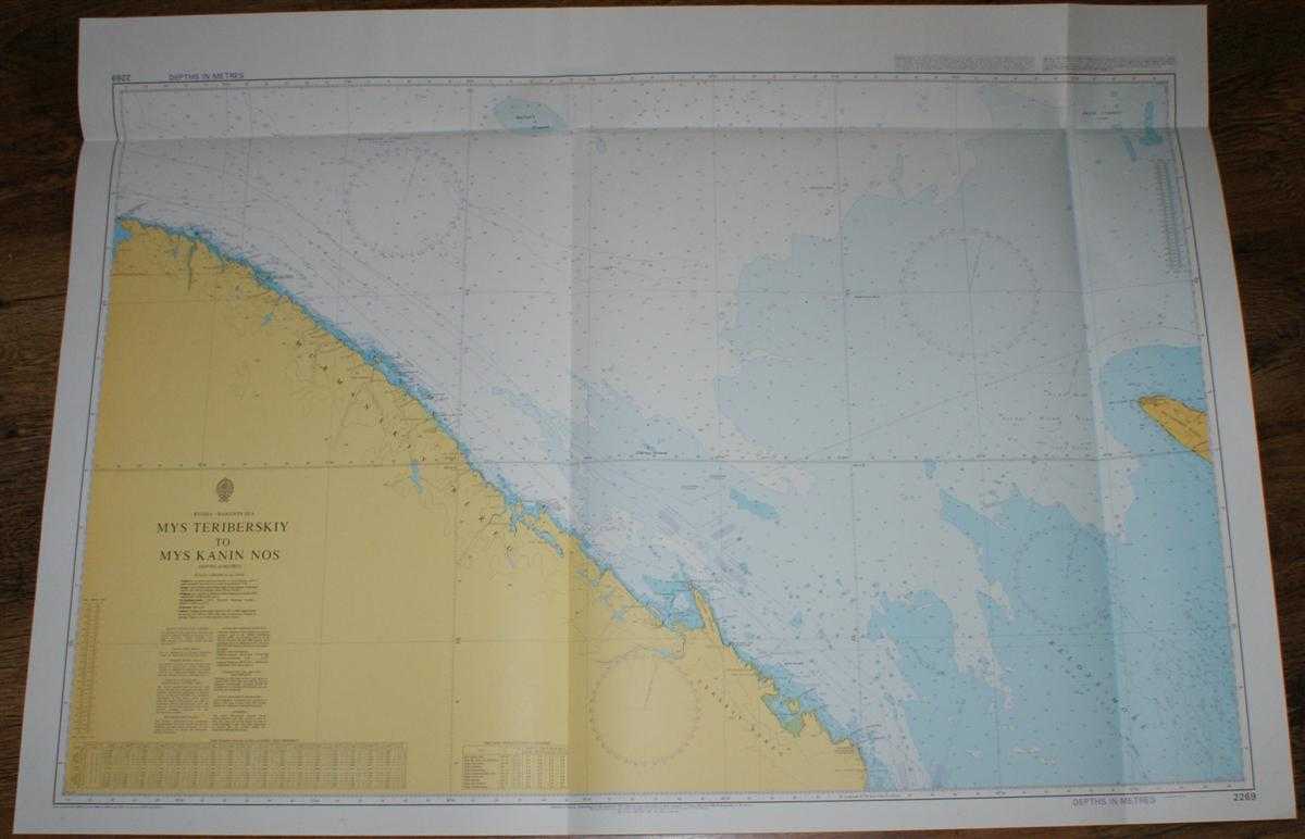 Admiralty - Nautical Chart No. 2269 Russia - Barents Sea, Mys Teriberskiy to Mys Kanin Nos