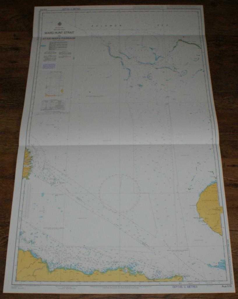 Admiralty - Nautical Chart No. AUS 519 Papua New Guinea - North East Coast, Ward Hunt Strait to Star Reefs Passage