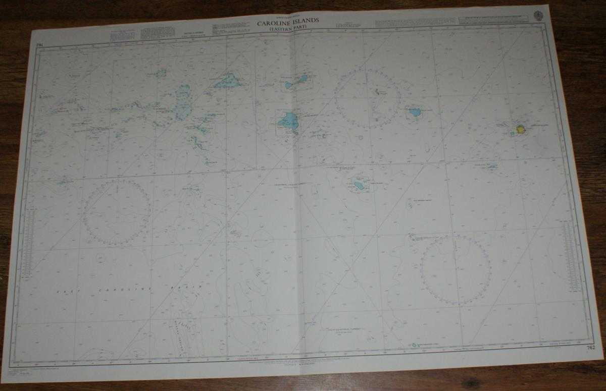 Admiralty - Nautical Chart No. 762 North Pacific Ocean - Caroline Islands, Eastern Part