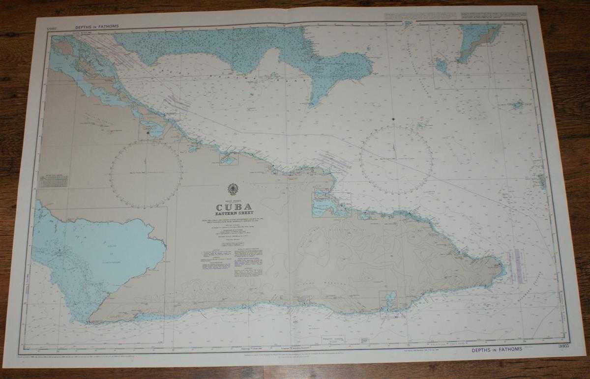 Admiralty - Nautical Chart No. 3865 West Indies - Cuba, Eastern Sheet
