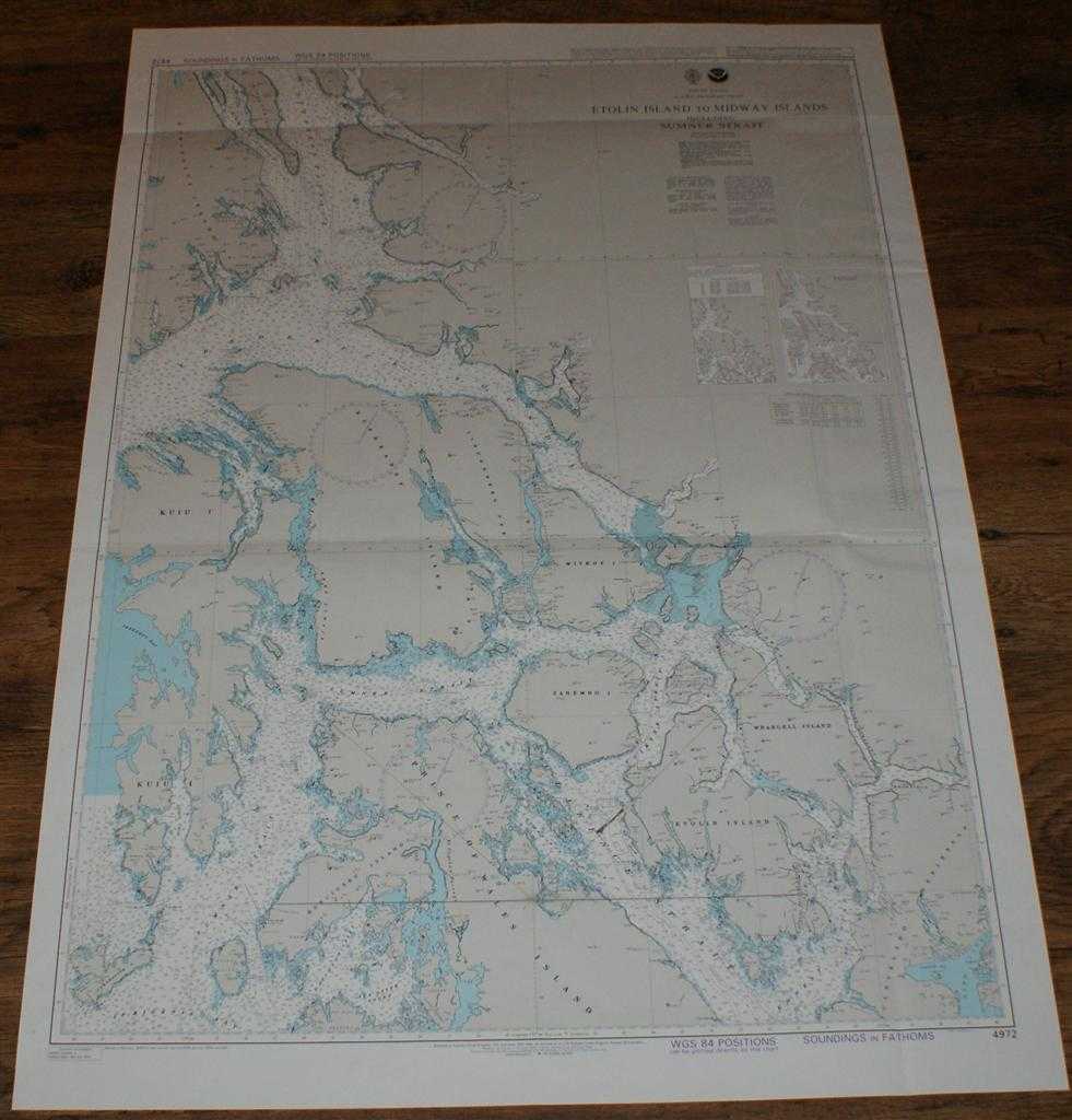 Admiralty - Nautical Chart No. 4972 United States, Alaska - Southeast Coast, Etolin Island to Midway Islands including Sumner Strait