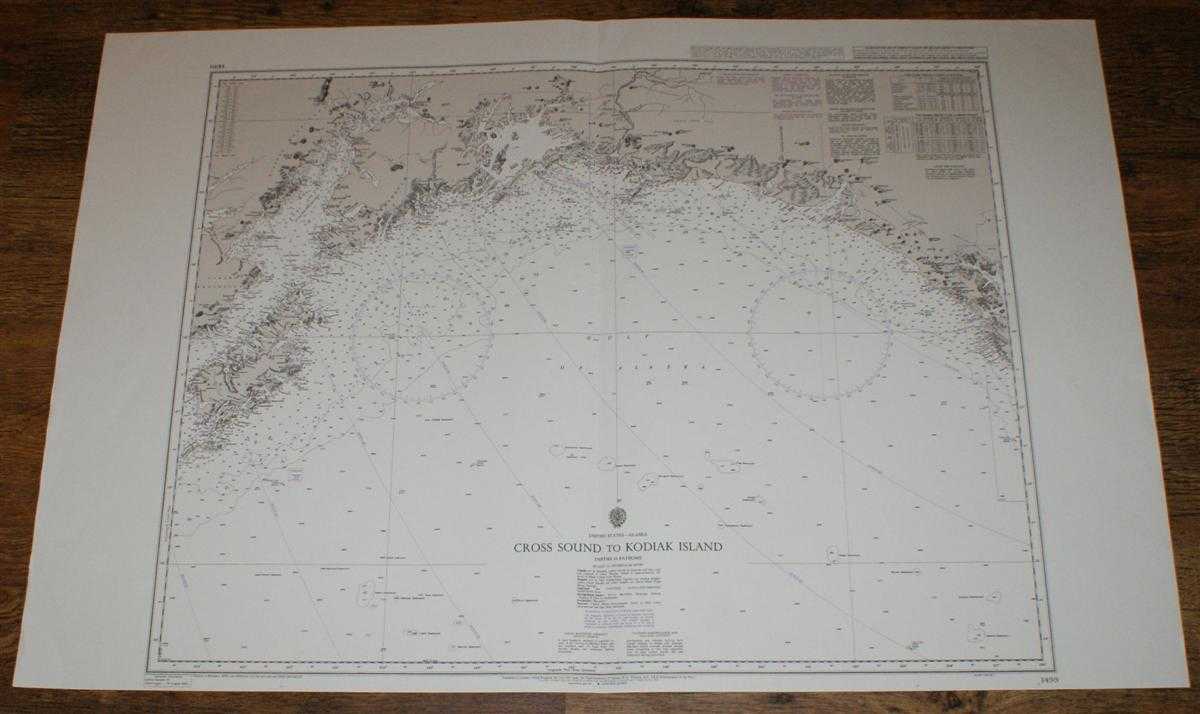 Admiralty - Nautical Chart No. 1499 United States - Alaska, Cross Sound to Kodiak Island