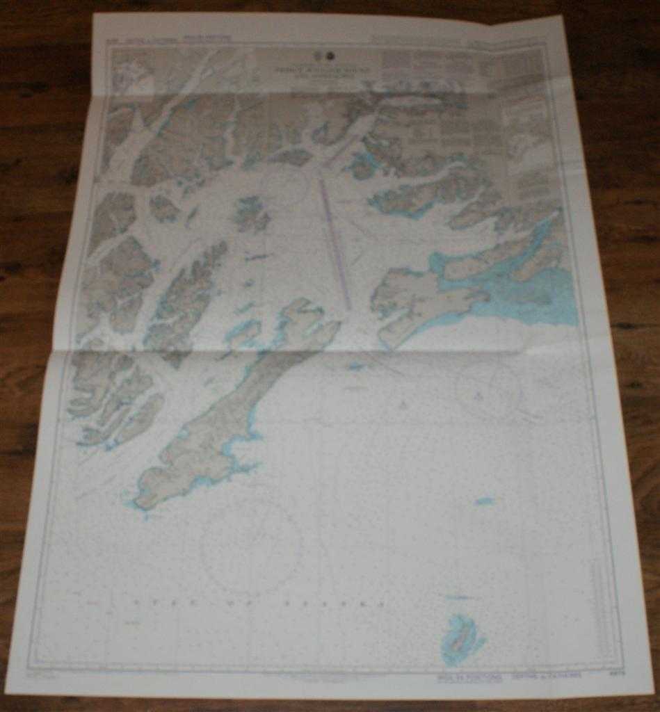 Admiralty - Nautical Chart No. 4979 United States - Alaska, South Coast, Prince William Sound and Approaches