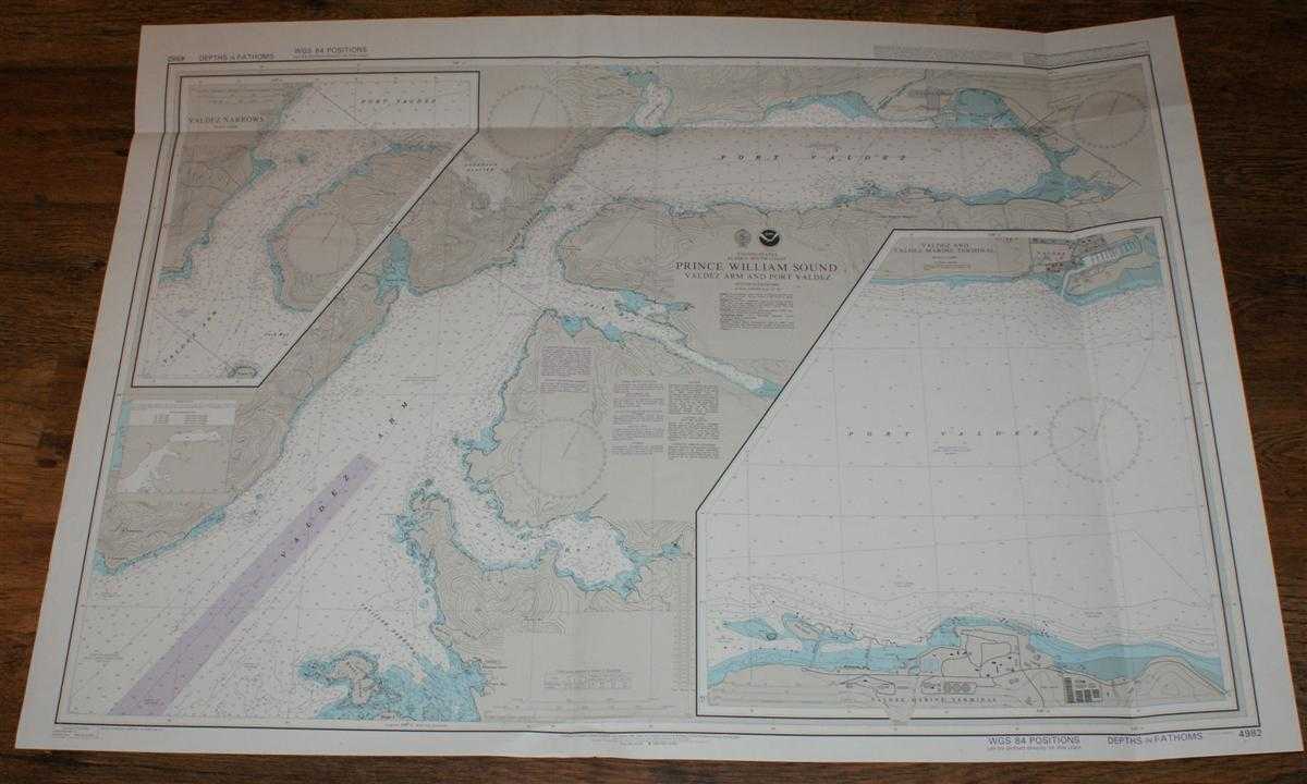Admiralty - Nautical Chart No. 4982 United States, Alaska - South Coast, Prince William Sound, Valdez Arm and Port Valdez