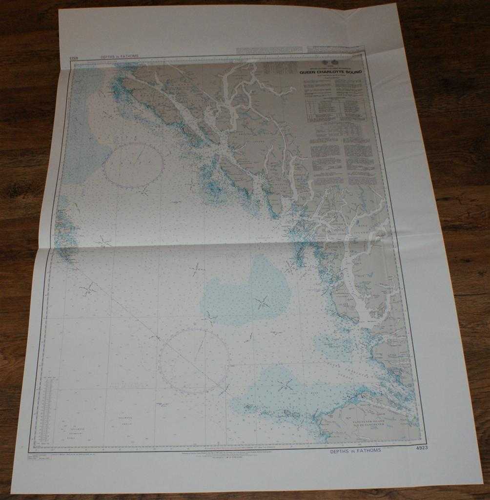 Admiralty - Nautical Chart No. 4923 Canada - British Columbia, Queen Charlotte Sound