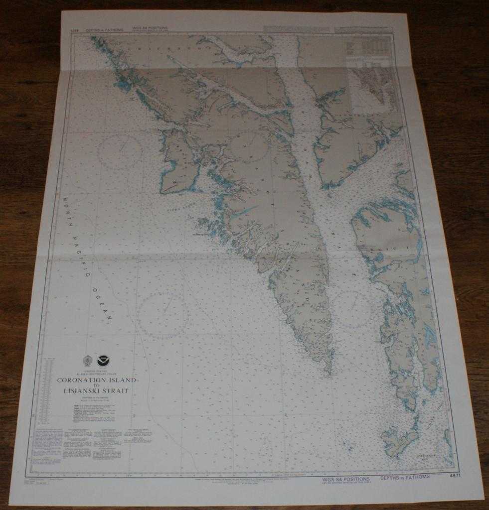 Admiralty - Nautical Chart No. 4971 United States, Alaska - Southeast Coast, Coronation Island to Lisianski Strait