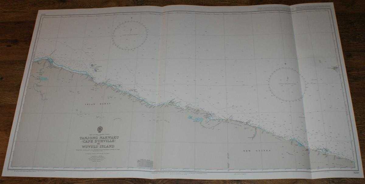 Admiralty - Nautical Chart No. 3250 New Guinea - North Coast, Tanjong Narwaku (Cape D'Urville) to Wuvulu Island