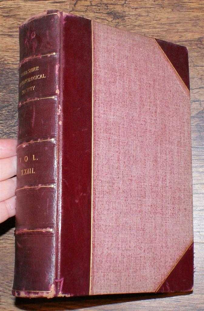 J S Chadwick; Canon J T Fowler; Sir Stephen Glynne; W G Collingwood etc - The Yorkshire Archaeological Journal, Vol. XXIII (all parts) 1915