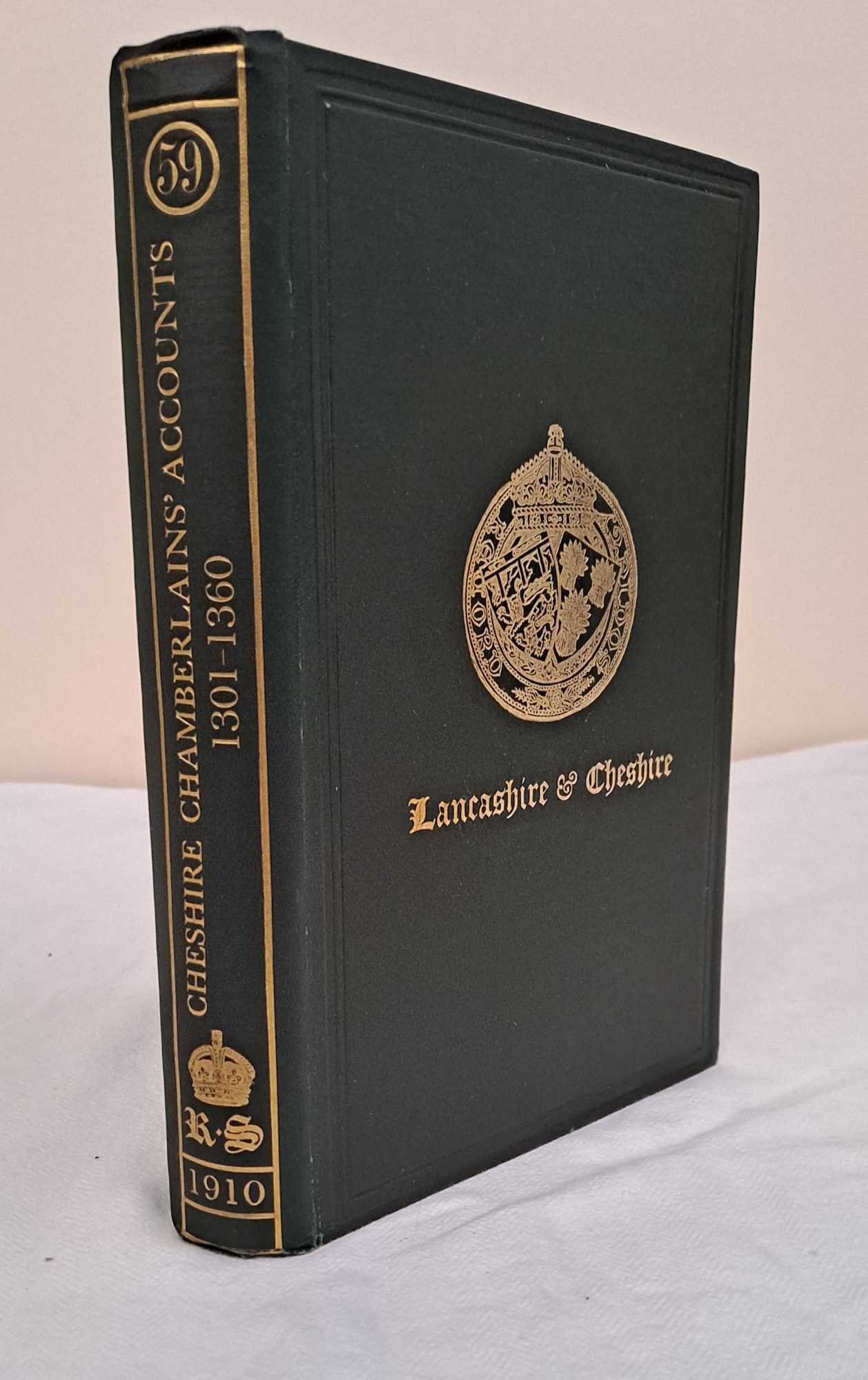 Edited with an introduction by Ronald Stewart-Brown - Accounts of The Chamberlains and Other Officers of the County of Chester from the Original Rolls preserved in the Public Record Office, London. Record Society for Publication of Original Documents relating to Lancashire & Cheshire Vol. LIX
