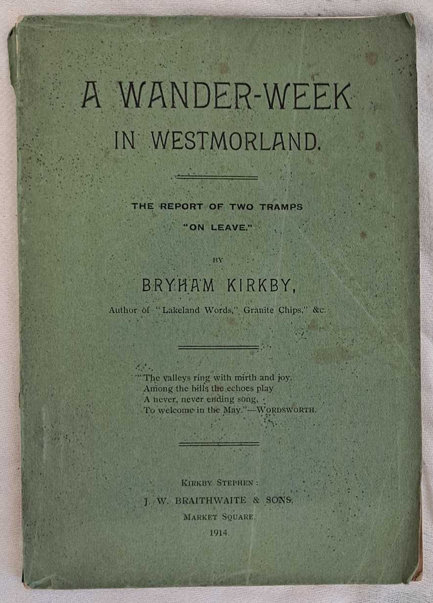 Bryham Kirkby - A Wander-Week in Westmorland, The Report of Two Tramps 