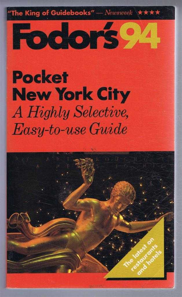 Fodor - Fodor's 94 Pocket New York City