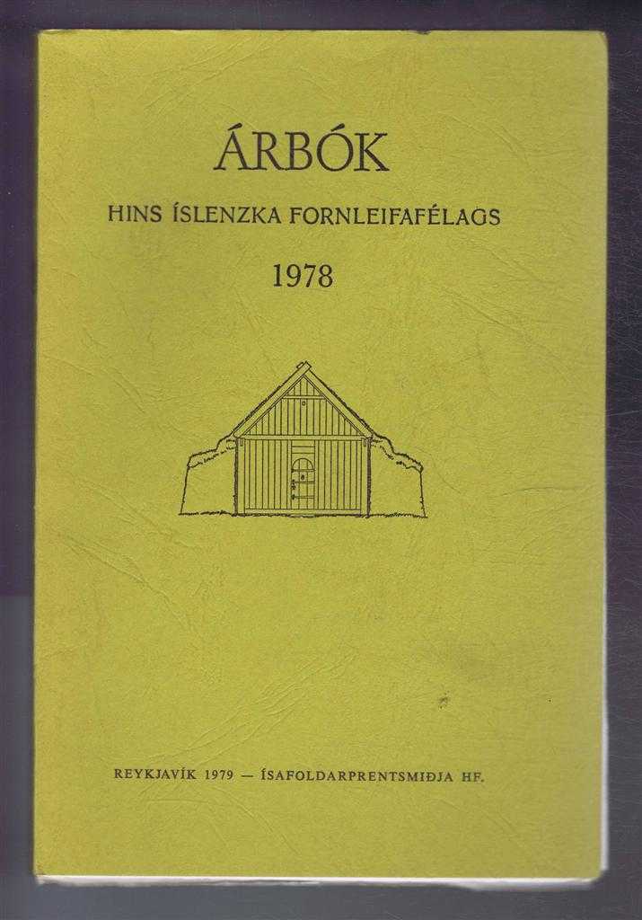 Kristjan Eldjarn, (Ed) - Arbok Hins Islenzka Fornleifafelags 1978 (Yearbook of the Icelandic Archaeological Society)