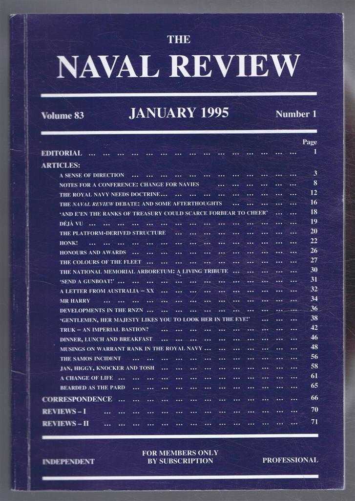 Image for The Naval Review. Vol. 83 No. 1. January 1995
