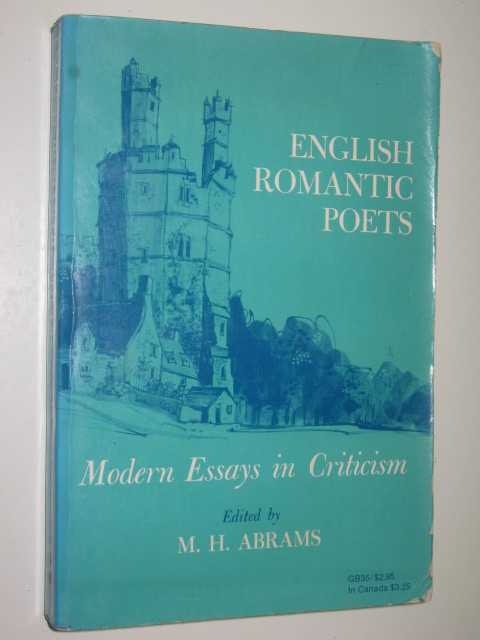 Image for English Romantic Poets : Modern Essays in Criticism