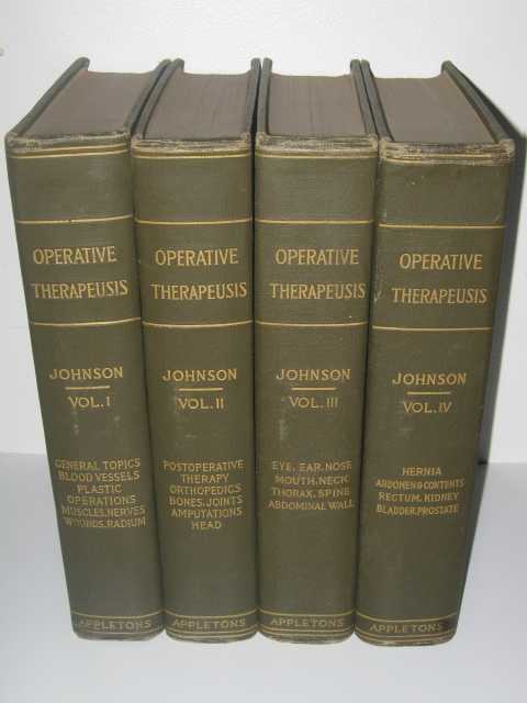 Image for Operative Therapeusis Volumes 1-4