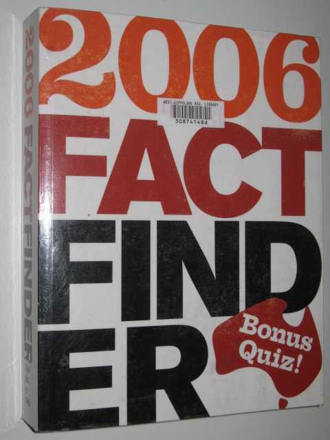 Image for 2006 Fact Finder