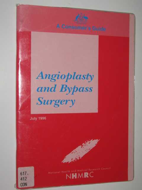 Image for Angioplasty & Bypass Surgery : A Consumer's Guide