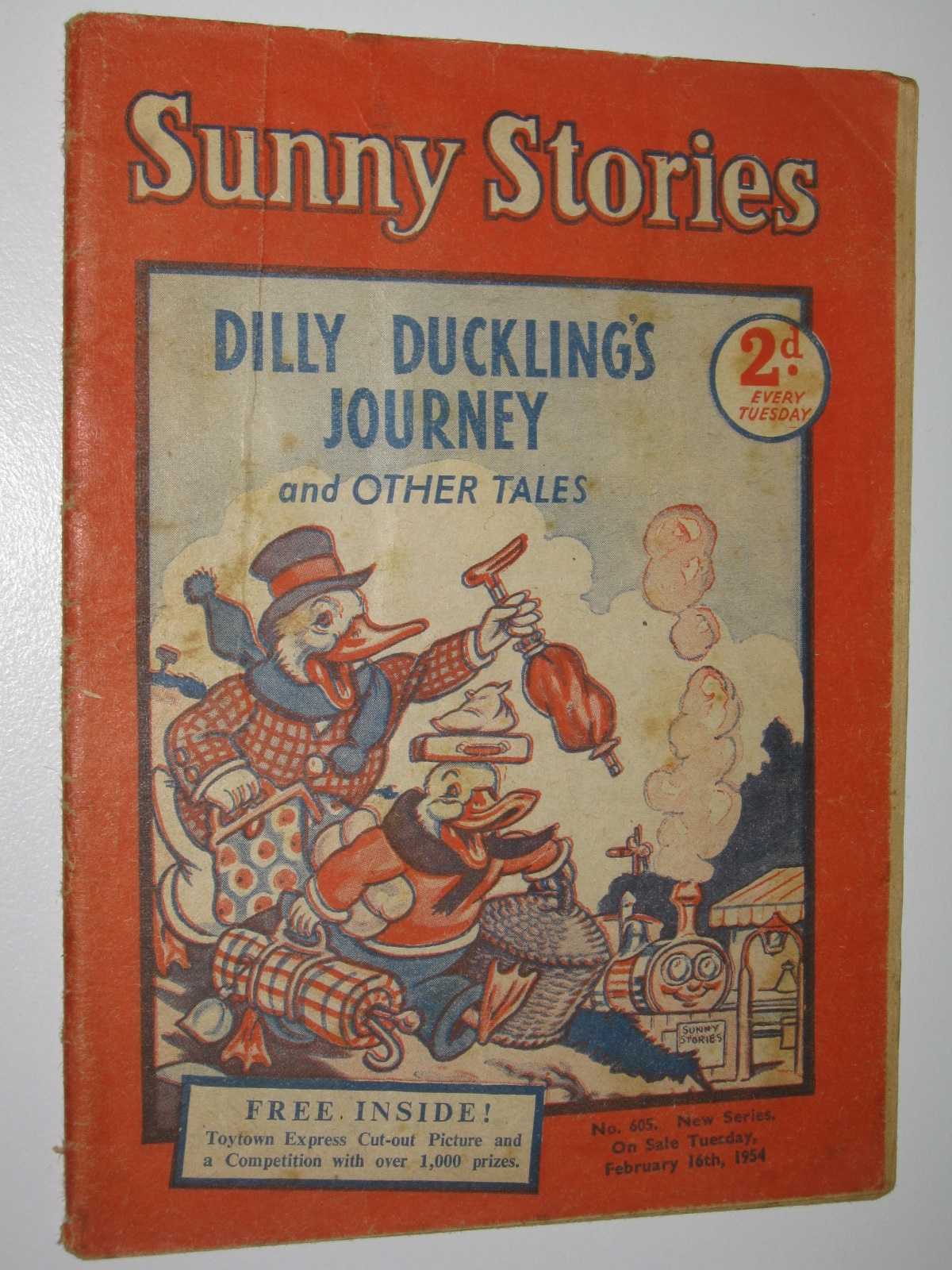 Dilly　Series　Other　Sunny　605　No.　Stories　and　Journey　New　Duckling's　Tales