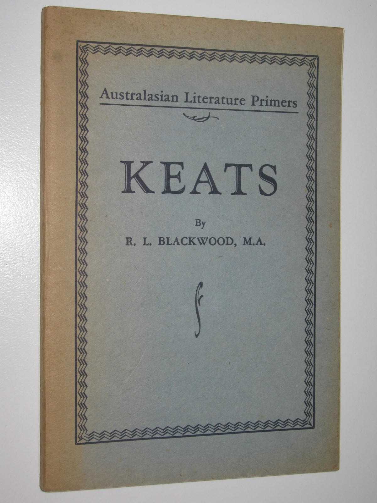 Image for Keats - Australasian Literature Primers Series
