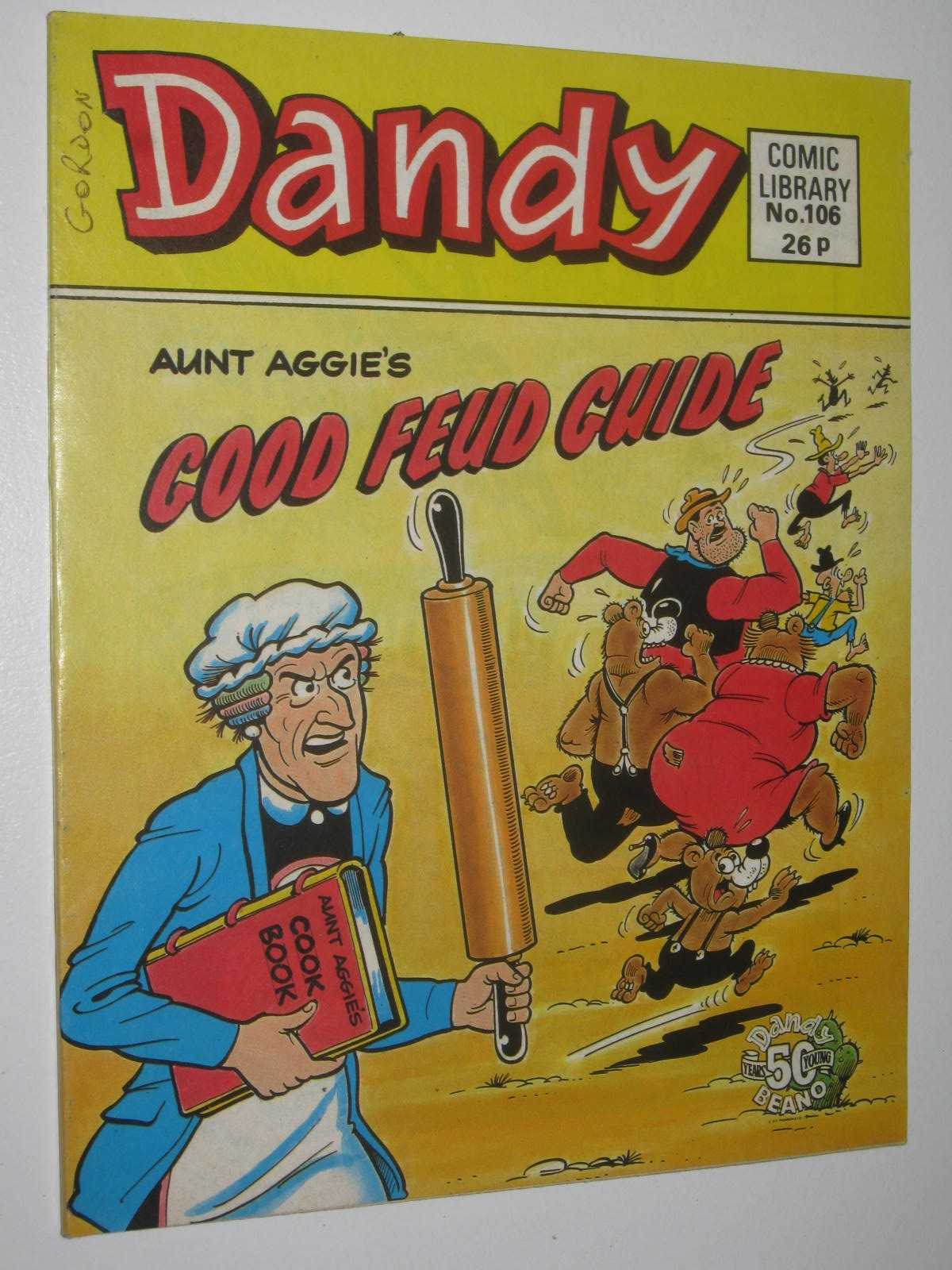 Image for Aunt Aggie's Good Feud Guide - Dandy Comic Library #106