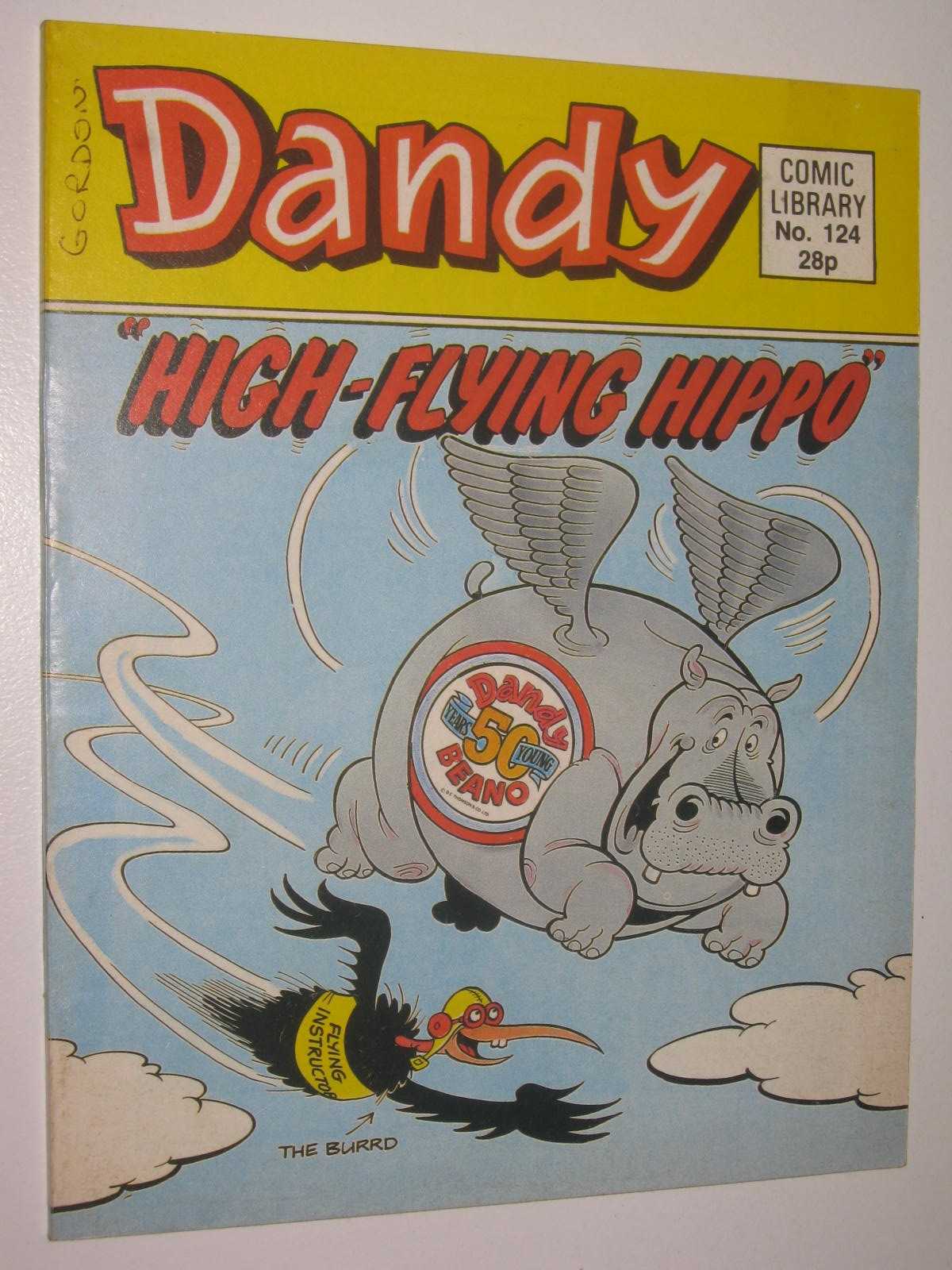 Image for "High-Flying Hippo" - Dandy Comic Library #124