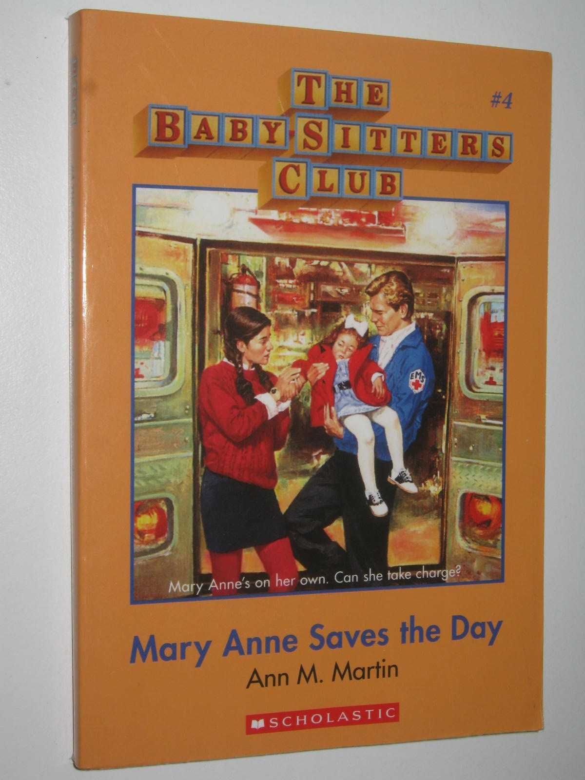 Image for Mary Anne Saves the Day - Baby-Sitters Club Series #4