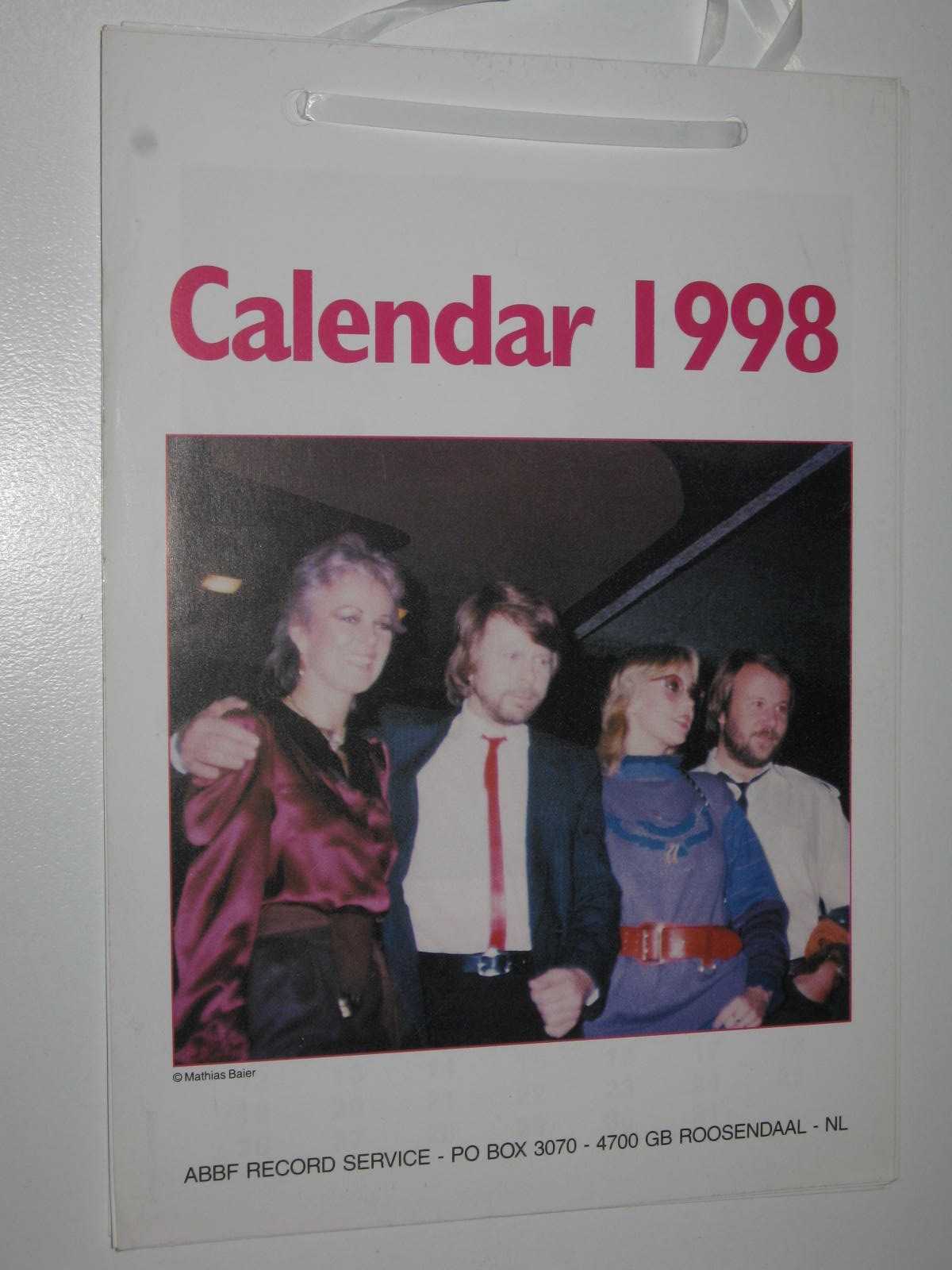 Image for ABBA Calendar 1998