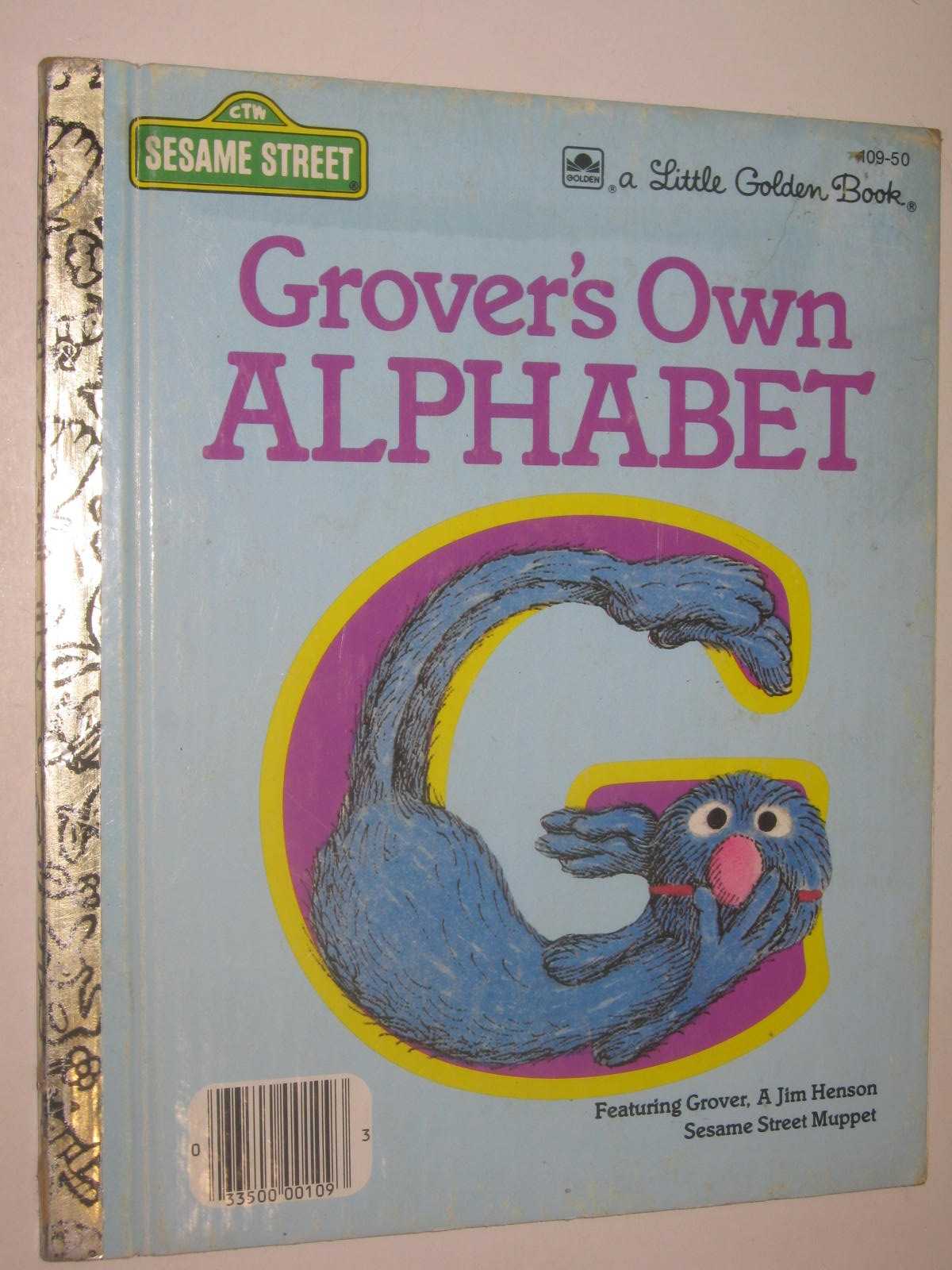 Grover's Own Alphabet - Little Golden Book Series #109-50