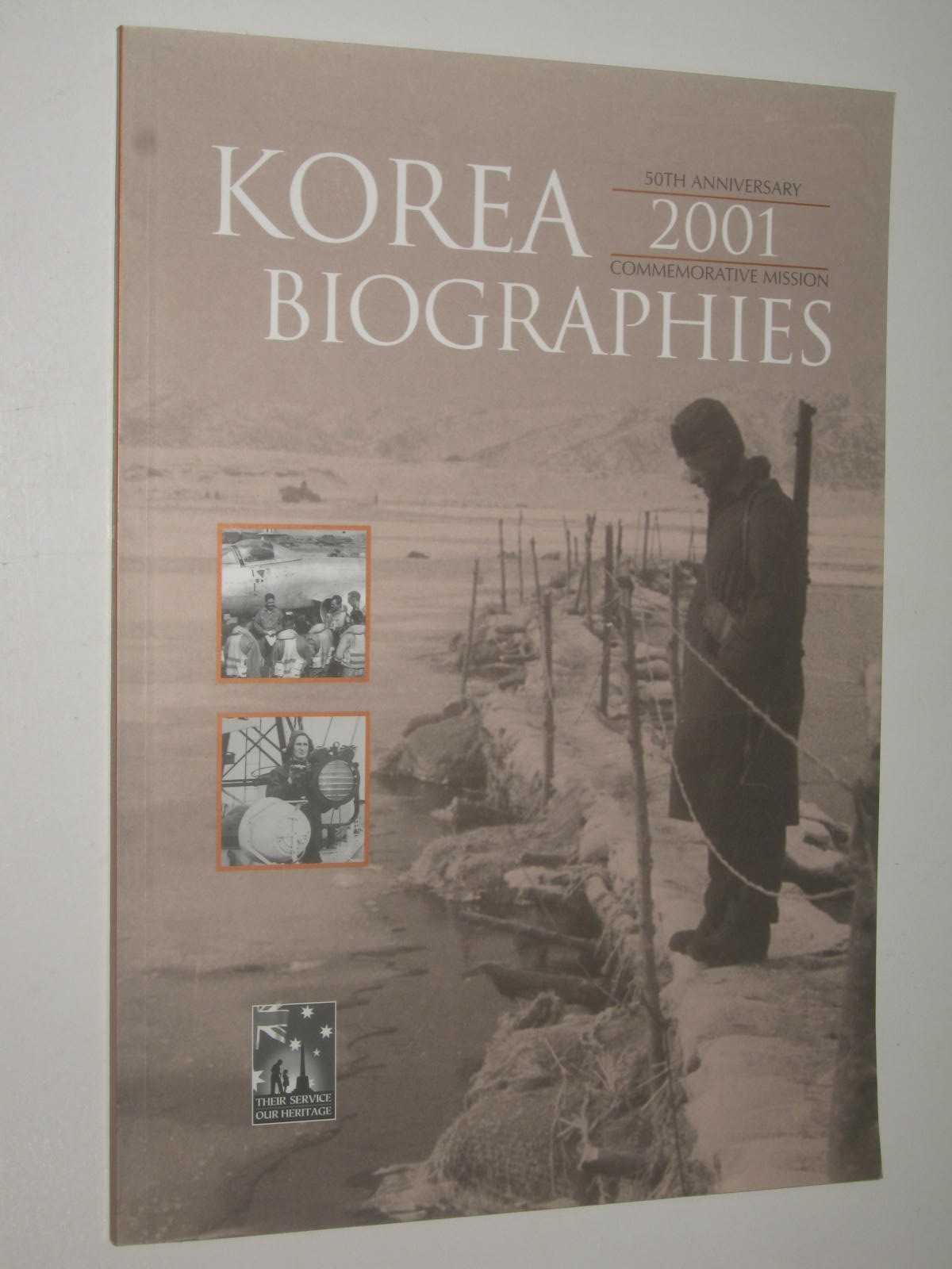 Korea Biographies : 50th Anniversary Commemorative Mission
