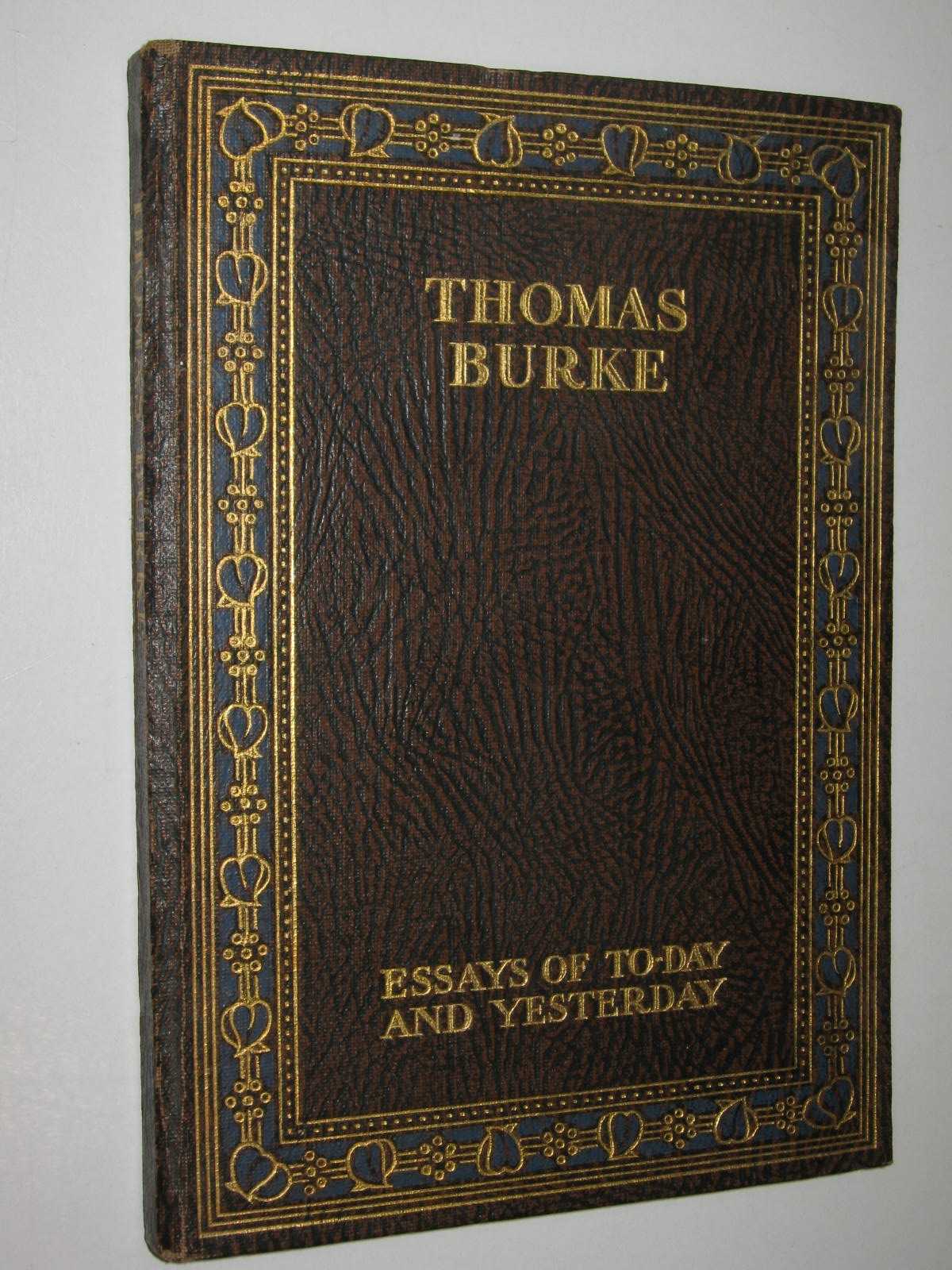 Essays of To-day and Yesterday